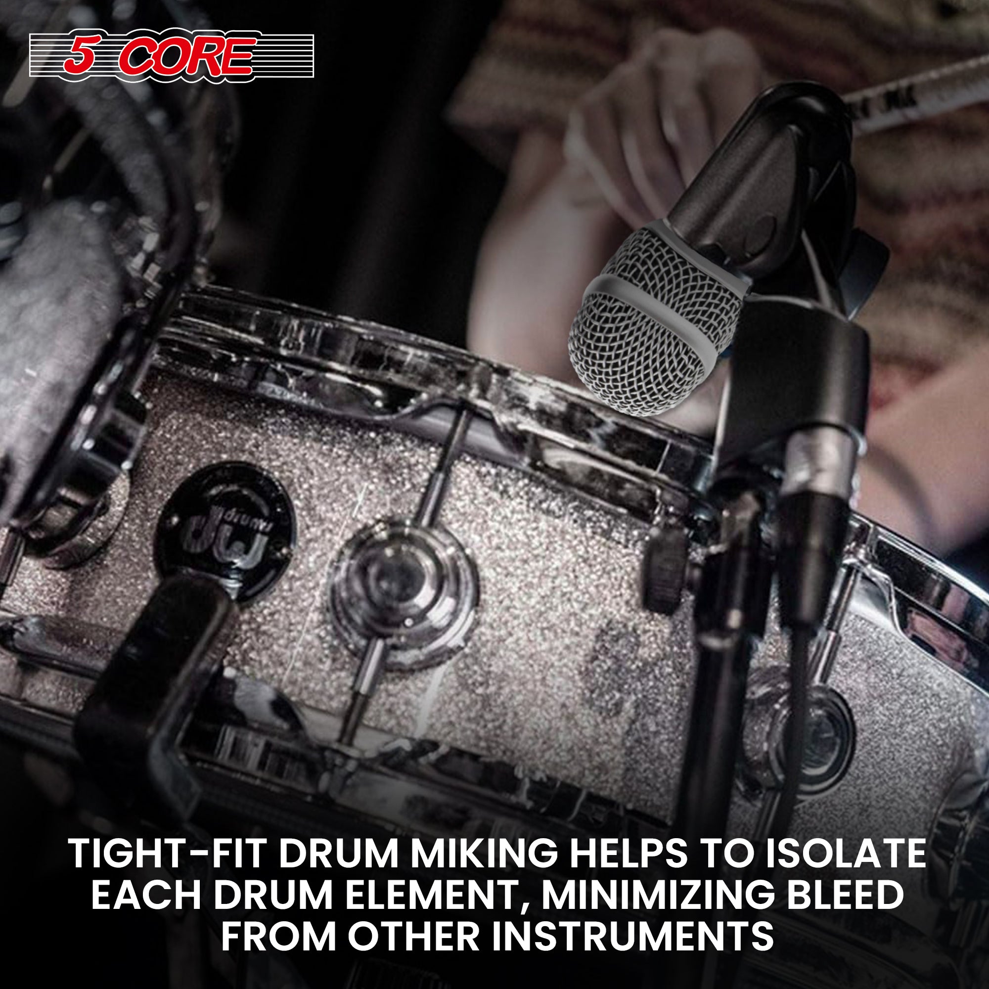 capturing detailed drum sounds