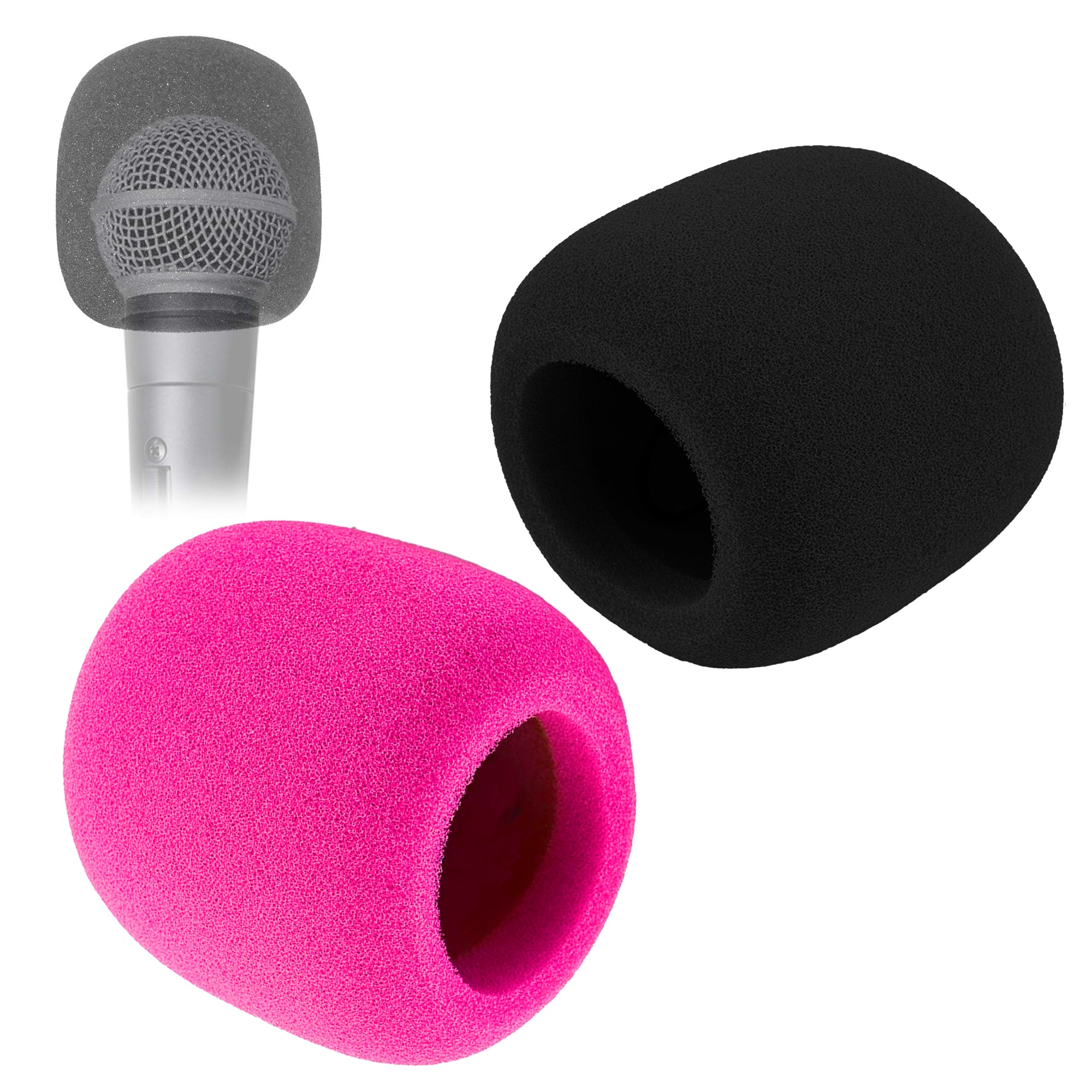 5 Core Microphone Cover Professional Mic Soft Foam Windscreen Windproof Sponge for Mics