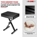 Padded piano stool with adjustable height, offering superior comfort and support for long practice or performance sessions