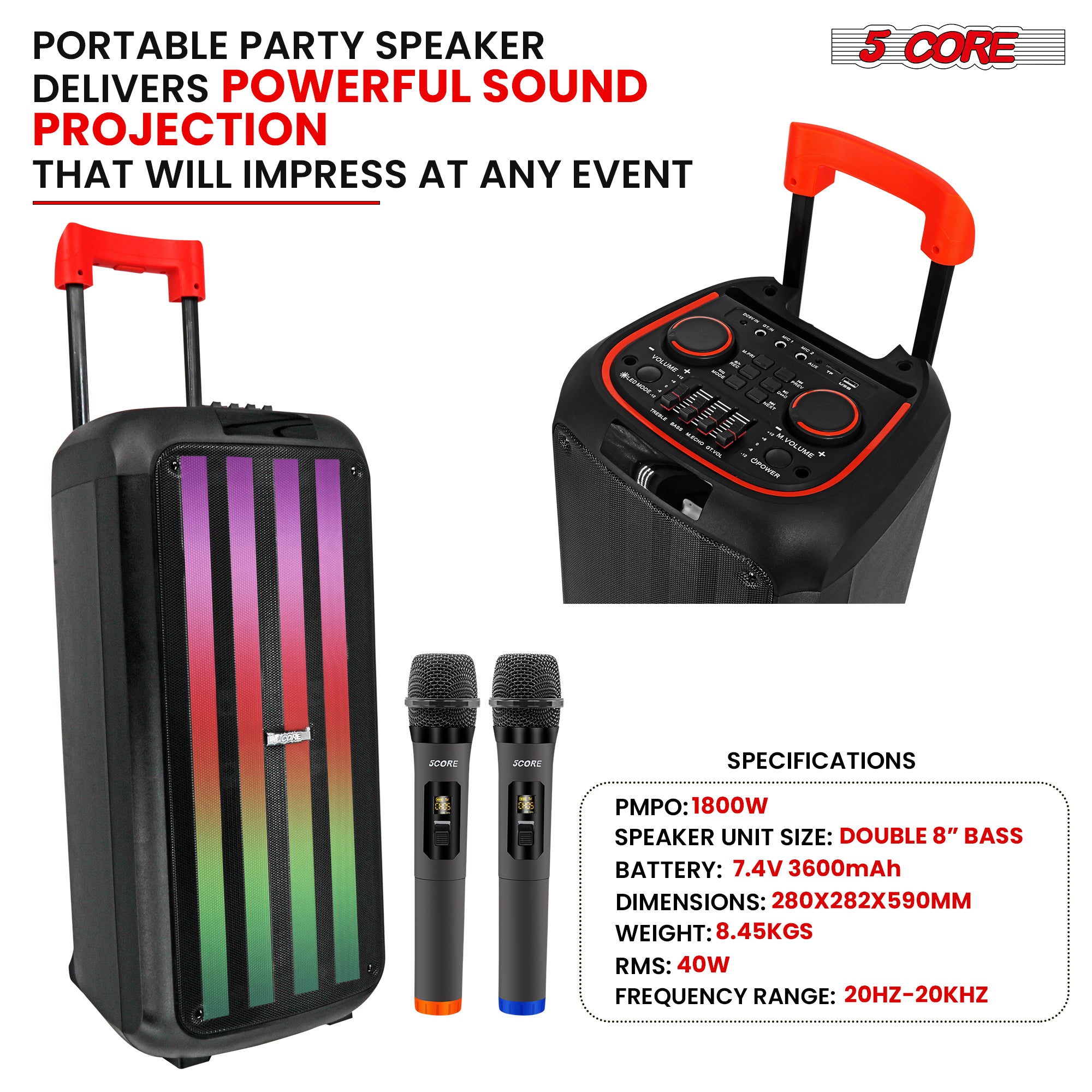 portable party speaker