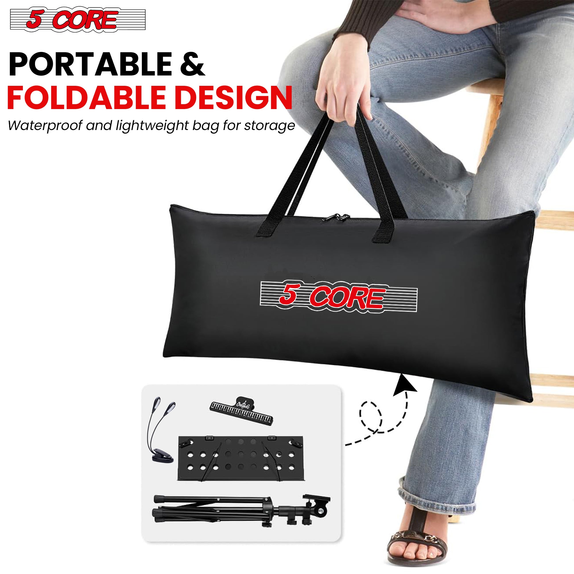 portable & foldable design