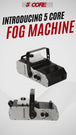 Video showcasing features of our Fog Machine