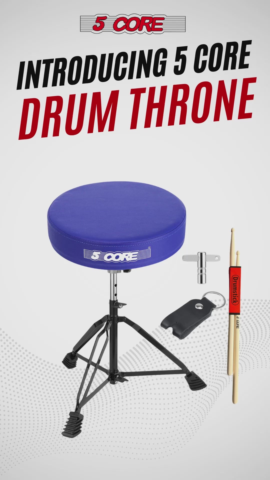 Video showcasing features of our Drum Stool