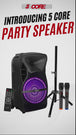 Video showcasing features of our DJ Bluetooth Party Speaker