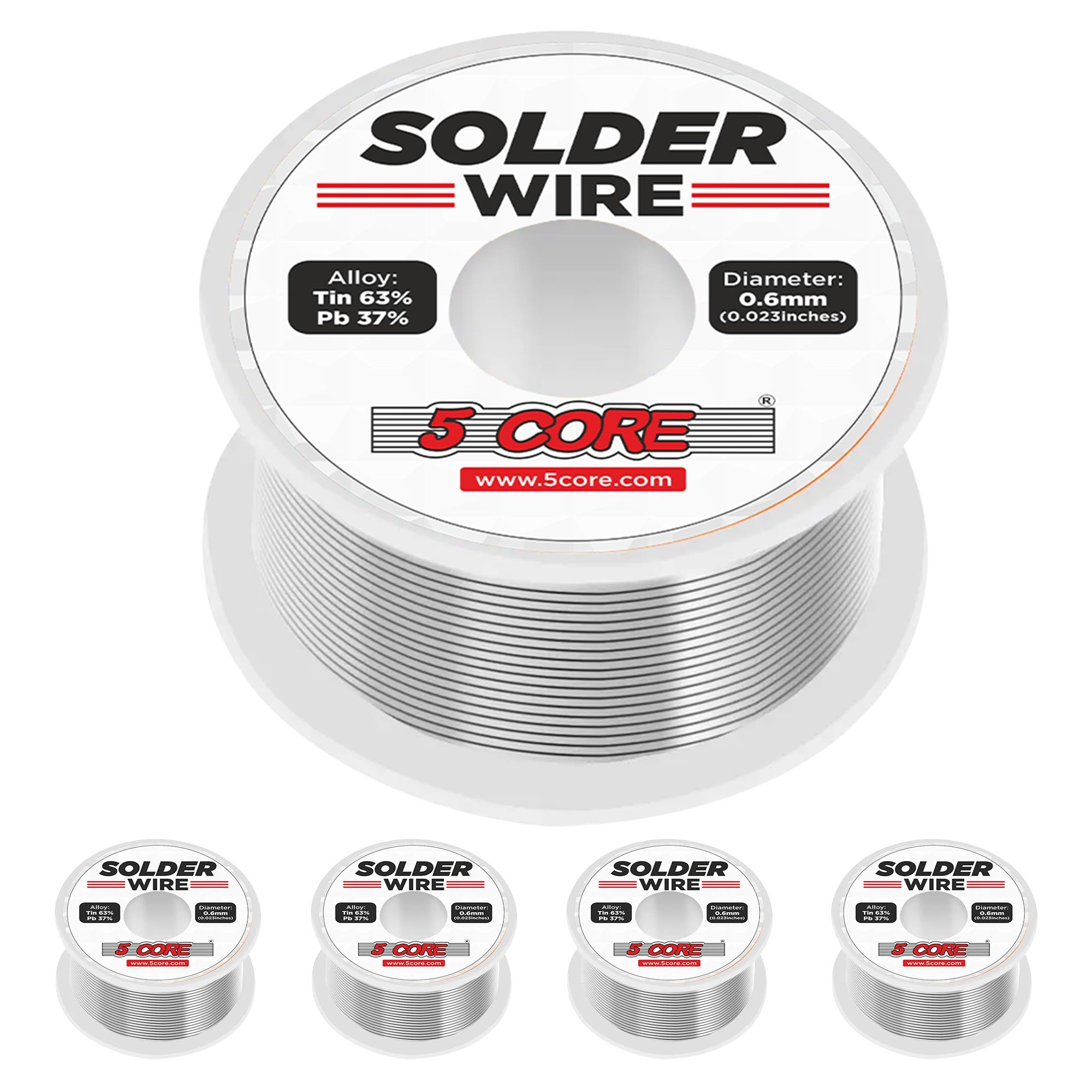 5 Core Solder Wire  • DIY Tin Lead for Soldering Components 5/ 20 Pc