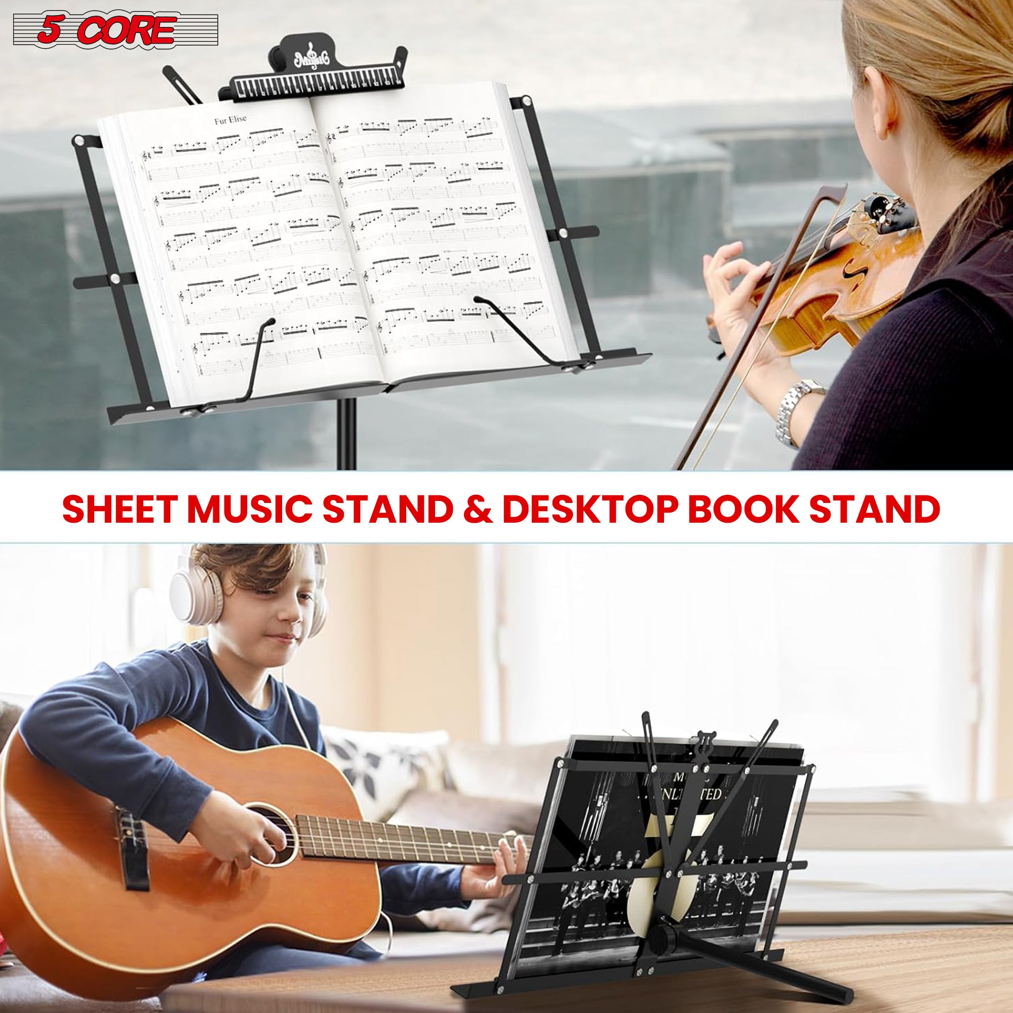 portable desktop book stand