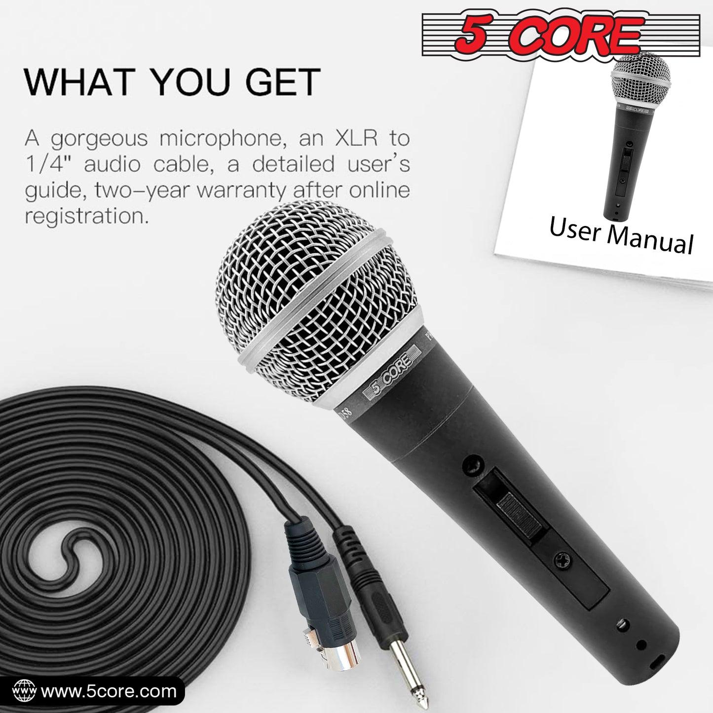 Professional Dynamic Vocal Microphone