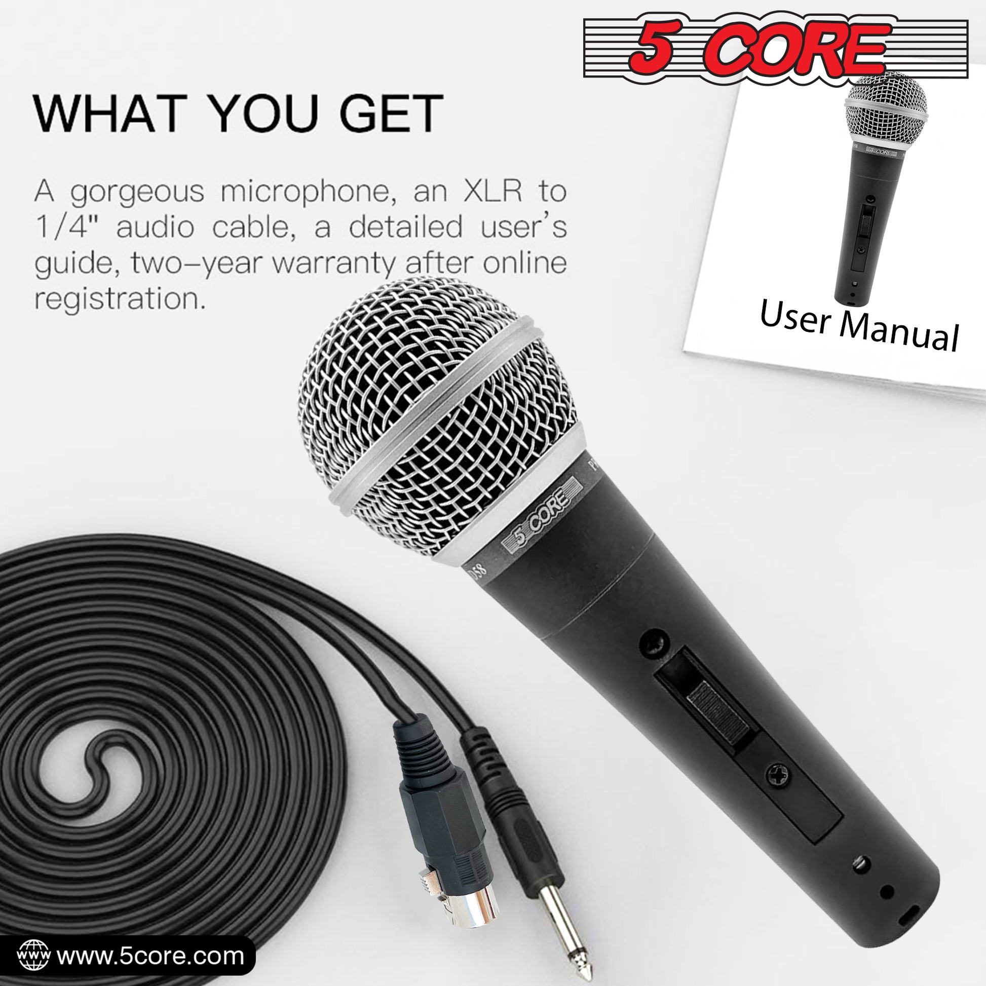 Professional Dynamic Vocal Microphone