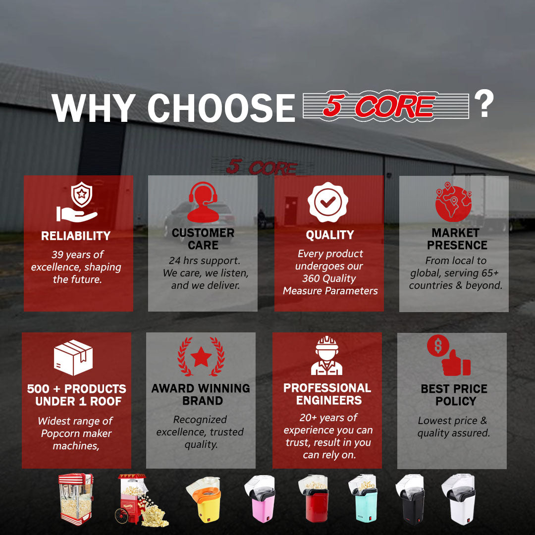 Why choose our Popcon Maker Machine