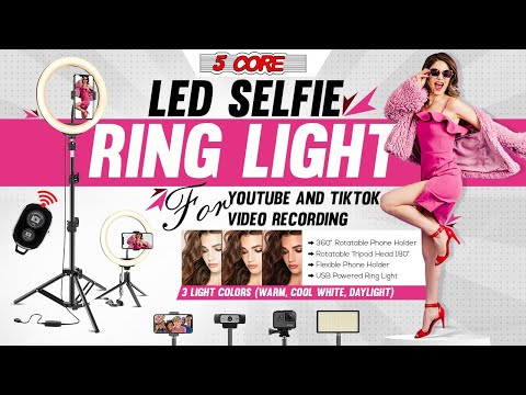 Buy Webilla 12 Inch Ring Light With Tripod Stand and Phone Holder, Dimmable Led  Selfie Light Online at Best Prices in India - JioMart.